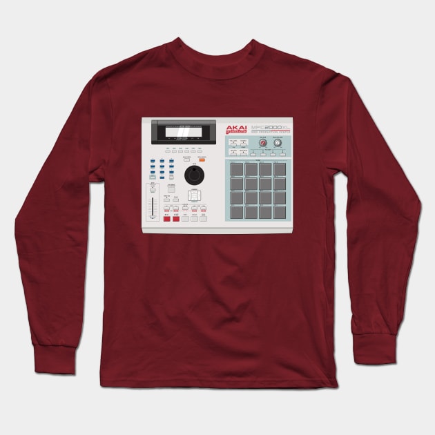 MPC 2000XL Long Sleeve T-Shirt by synaptyx